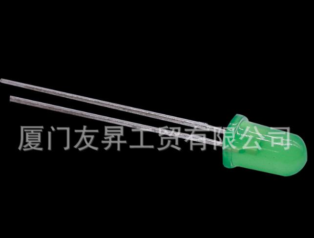 超長壽命5mm高亮綠發(fā)綠led燈珠 F5插件式發(fā)光二極管 定制