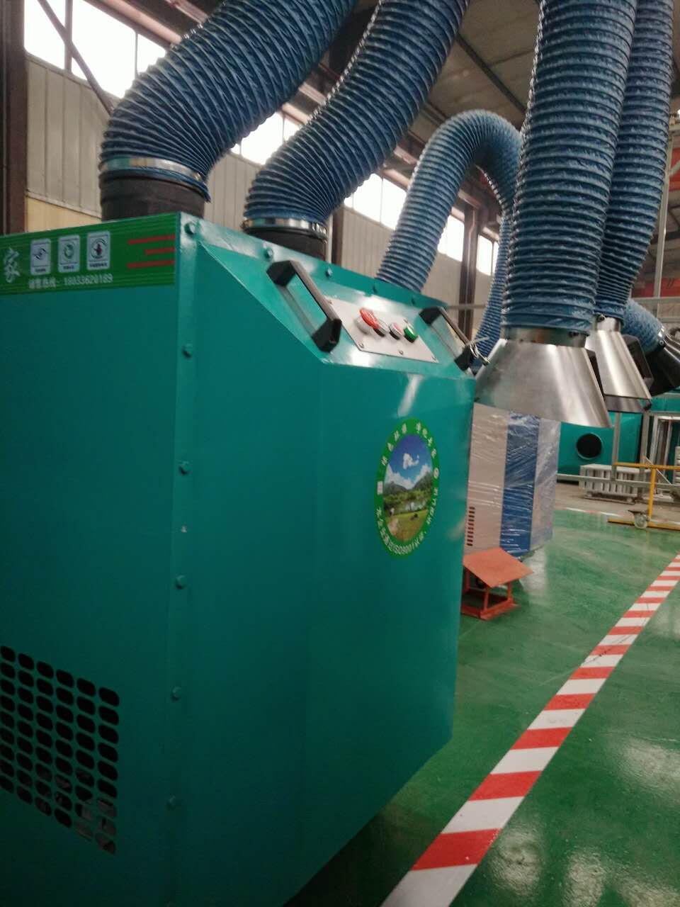雙臂焊煙凈化器，廢氣處理設備，除煙除塵 *環(huán)保雙臂焊煙凈化器