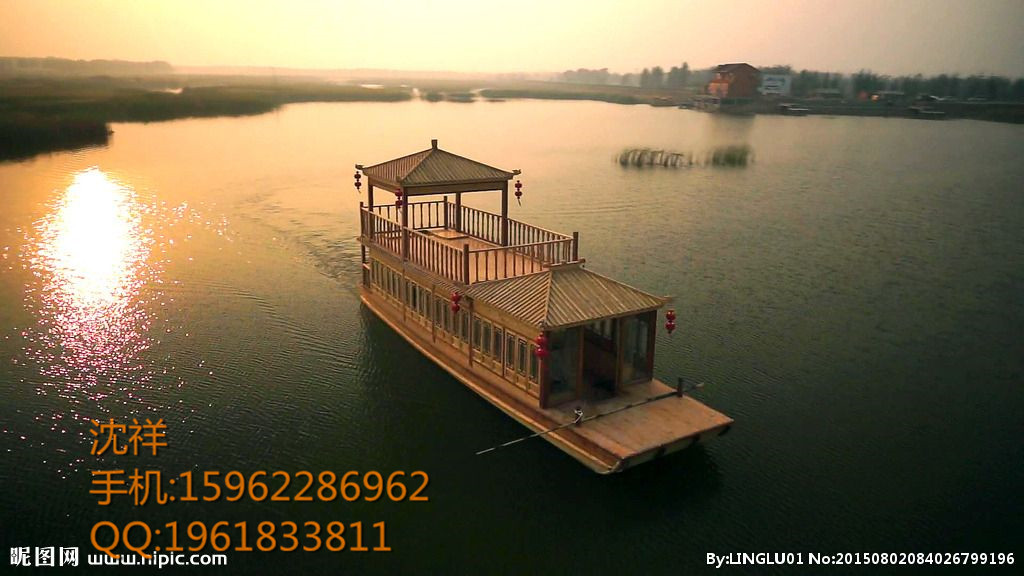 供應(yīng)全國水上餐飲木船，畫舫船 畫舫，水上房船，電動游船