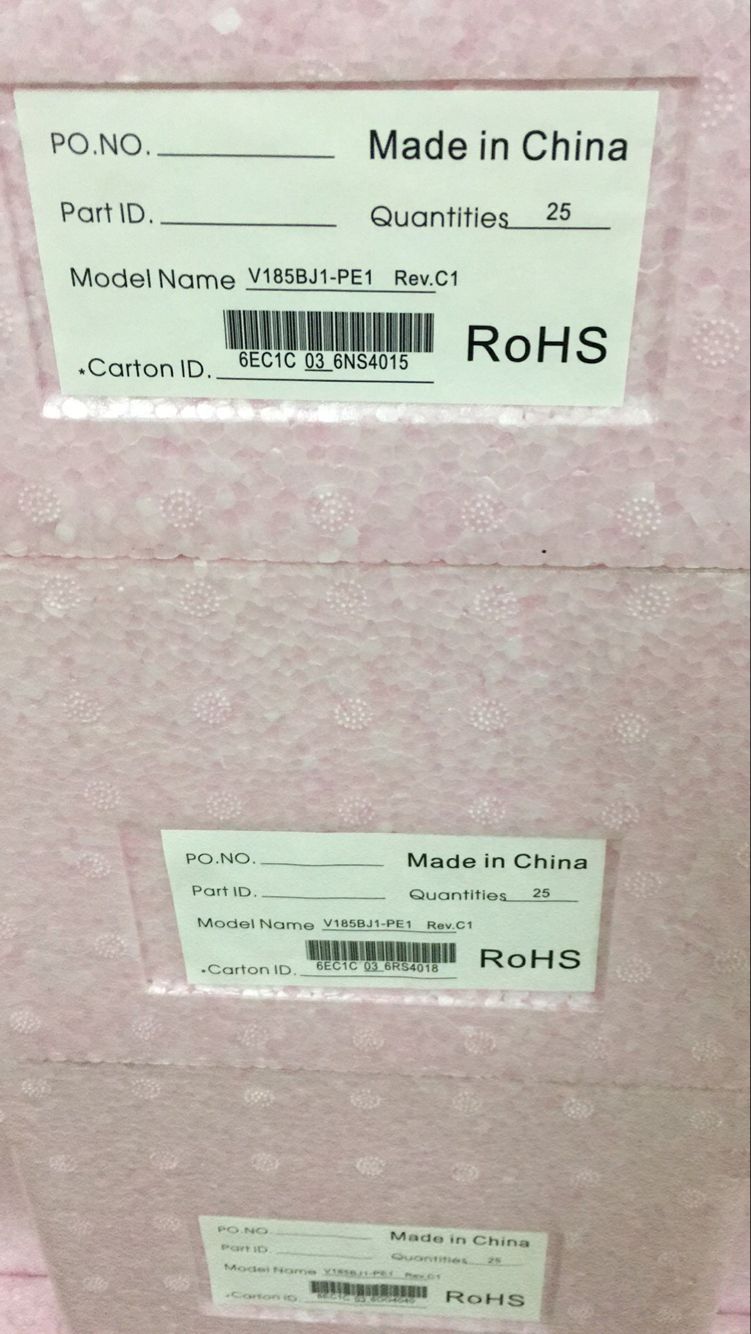 廣東奇美玻璃V185BJ1-PE1液晶屏批發(fā)廠家 奇美液晶玻璃V185BJ1PE1