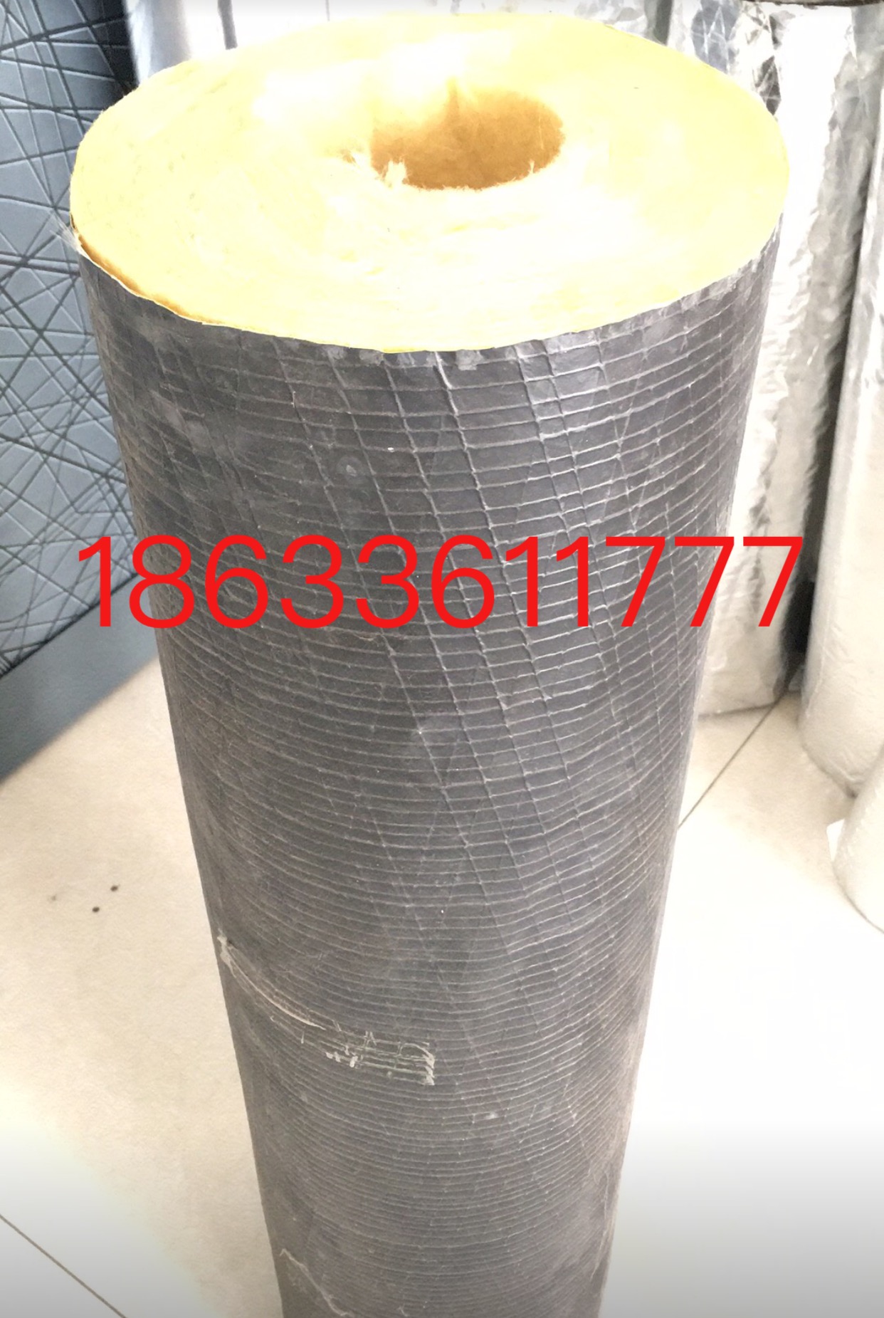 A級(jí)貼鋁箔玻璃棉管廠家*-貼箔玻璃棉管批發(fā)