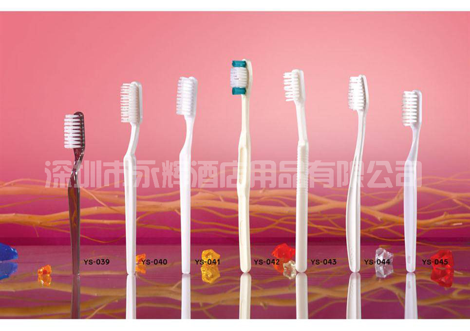 酒店賓館一次性洗漱用品軟毛牙具