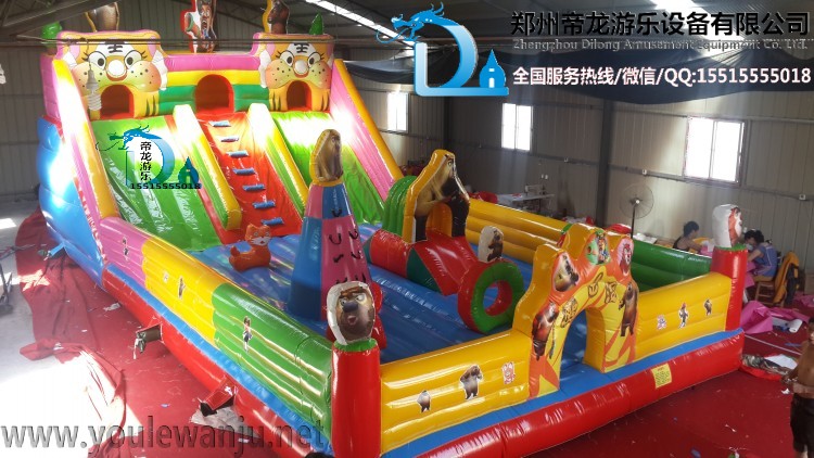 特價供應(yīng)充氣玩具城堡蹦蹦床_充氣城堡_新款充氣滑梯 廠家直銷