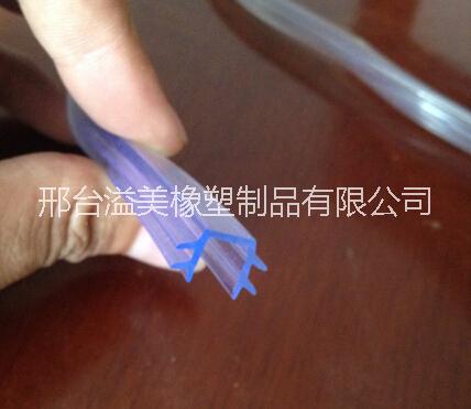 牛筋月牙膠條 PVC高透明玻璃壓 牛筋月牙膠條PVC高透明玻璃壓條