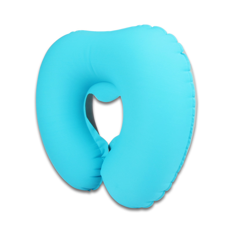 便攜式充氣U型枕戶外旅行頸枕眼罩套裝深圳廠家現(xiàn)貨批發(fā)