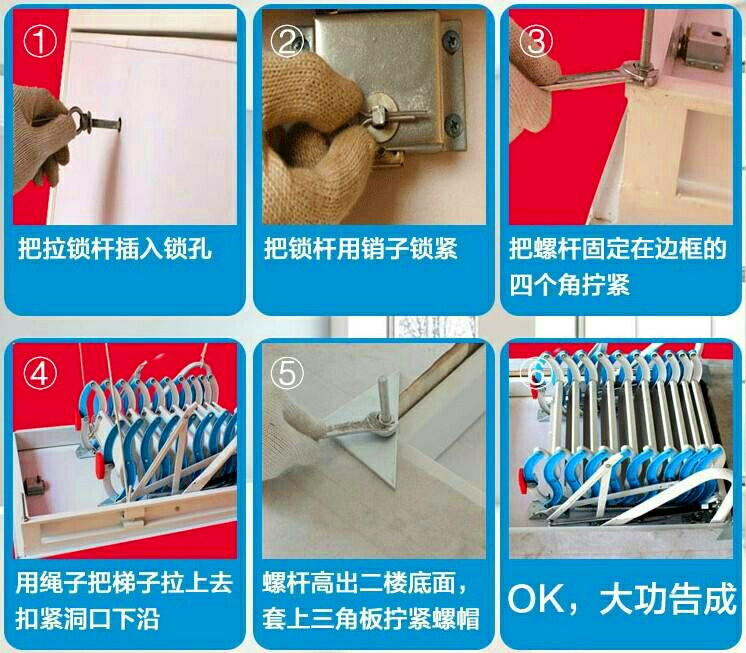 電動(dòng)閣樓伸縮樓