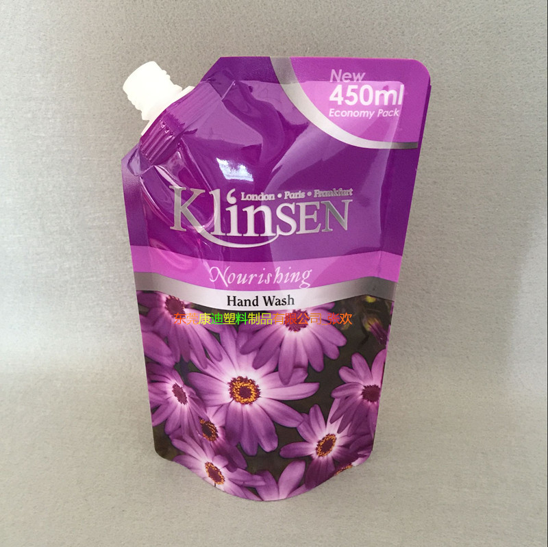 吸嘴袋*廠家 1L/2升/3KG/5L大口徑醬油醬料果汁果醬帶嘴袋 食品吸嘴袋