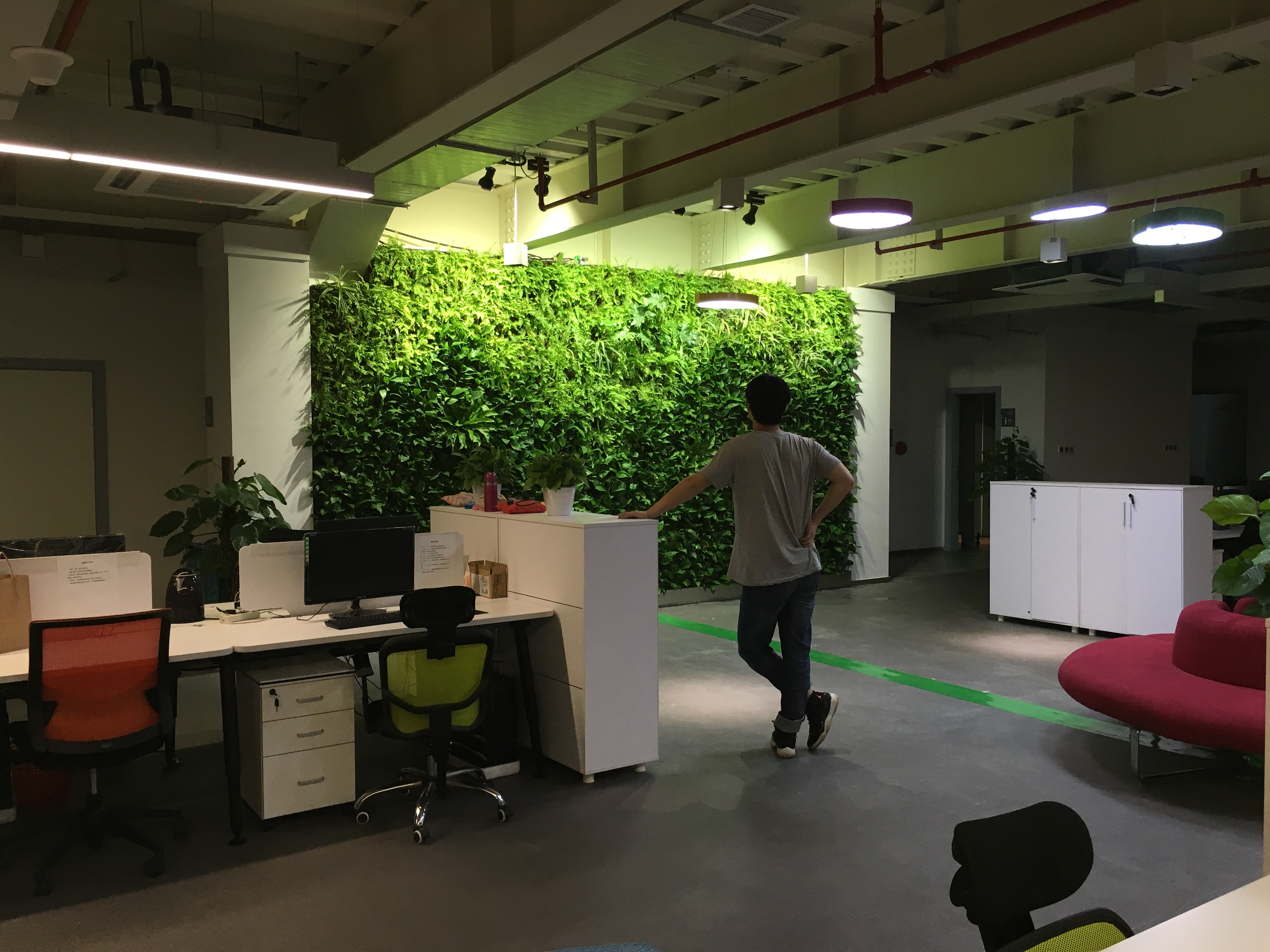 杭州植物墻_杭州景觀綠化_立體植 杭州植物墻_植物墻公司_仿真植物墻