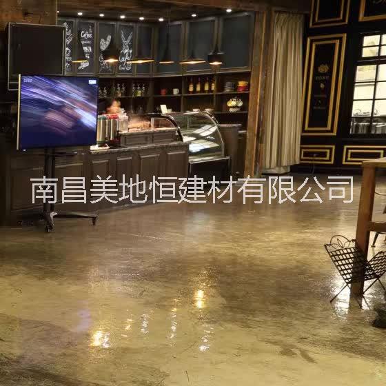 地恒水泥地面仿古地坪漆廠家 復(fù)古地坪漆 水泥地面耐磨復(fù)古地坪（黃古銅色）