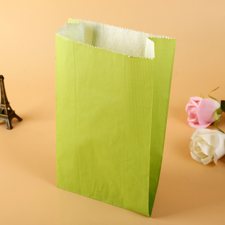 牛皮紙高低口食品袋面包袋