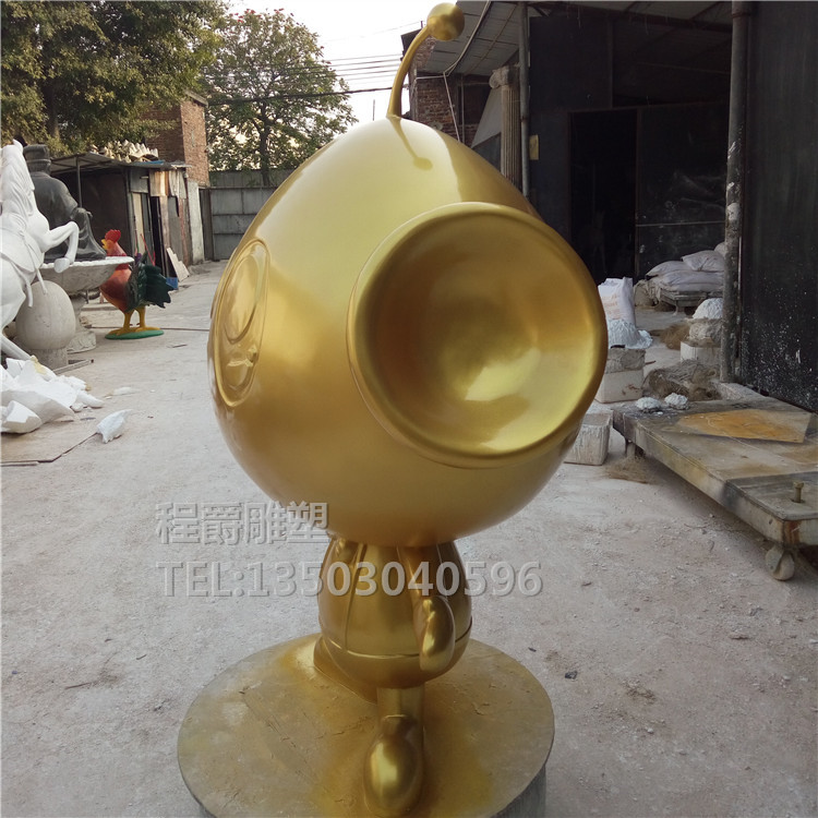 廣州程爵雕塑制作優(yōu)質(zhì)玻璃鋼卡通公仔 人物雕塑 動物定制 玻璃鋼卡通公仔--聲優(yōu)次元英雄公