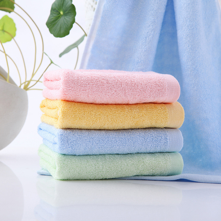 迎春雨竹纖維方巾廠家直銷 超柔舒適兒童嬰兒25*50洗臉潔面巾 旅行出差必備