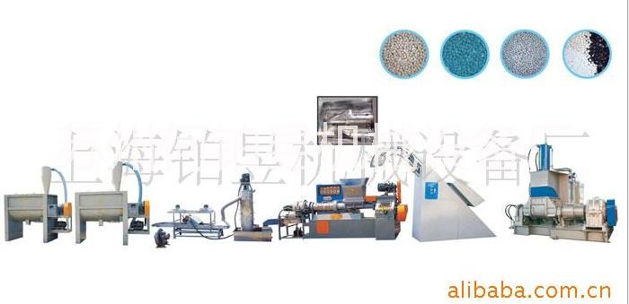 填充共混改性水環(huán)熱切--改性母料造粒生產(chǎn)線 單螺桿擠出造粒機