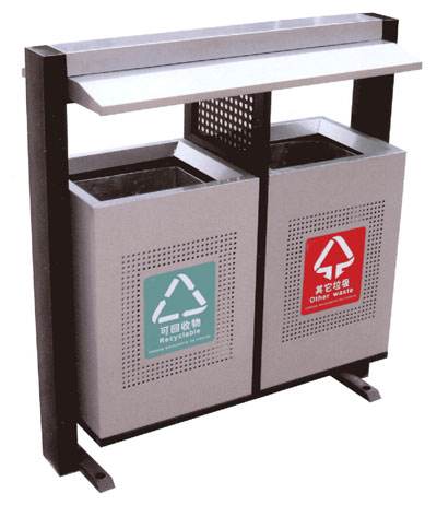巴中南江通江旺蒼街道小區(qū)公園景區(qū)垃圾桶垃圾箱戶外鋼制分類果皮箱