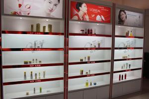 遂寧化妝品展柜日化店展柜批發(fā)廠家