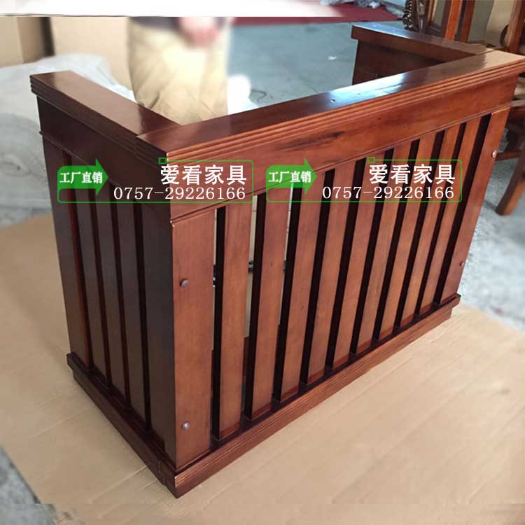 供應(yīng)用于辦公的法院* 實木證人欄  圍欄