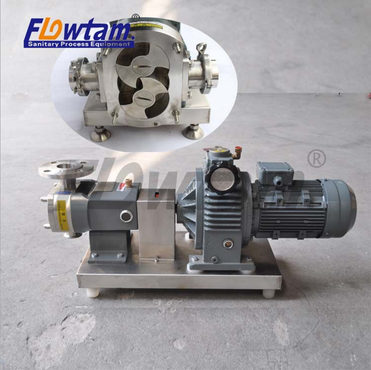 供應(yīng)雙螺桿平行位移糖漿泵濃漿顆粒泵 食品高壓濃醬輸送泵
