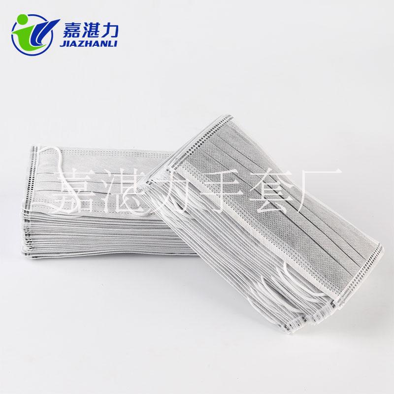 一次性防霧霾口罩 加厚防霧霾活性炭口罩 一次性四層pm2.5勞?？谡?  title=