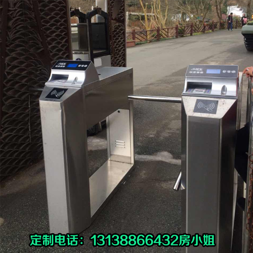 工地刷卡三輥閘門禁 橋式八角三輥閘批發(fā)廠家