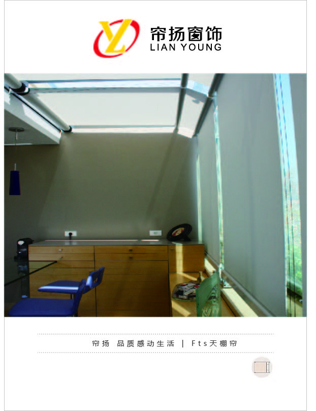 FTS卷軸式天棚簾 電動天棚簾