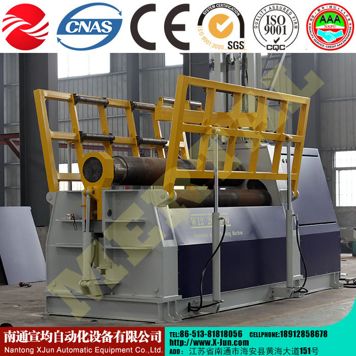 南通宣均MCLW12CNC系列全自動(dòng)四輥卷板機(jī),全自動(dòng)卷板機(jī)