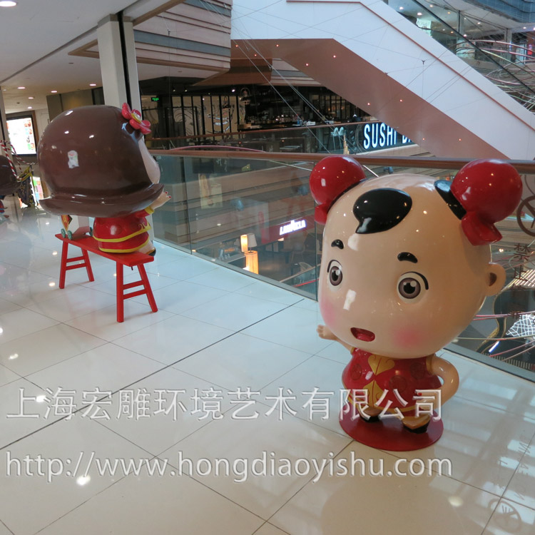 供應(yīng)上海商業(yè)美陳卡通雕塑小人 供應(yīng)上海商業(yè)美陳卡通雕塑娃娃 供應(yīng)上海商業(yè)美陳玻璃鋼雕塑