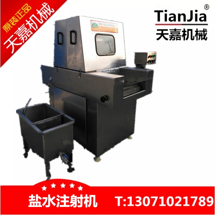 蘇州鹽水注射機廠家 80針帶骨鹽水注射機 蘇州鹽水注射機價格 天嘉*鹽水注射機系列