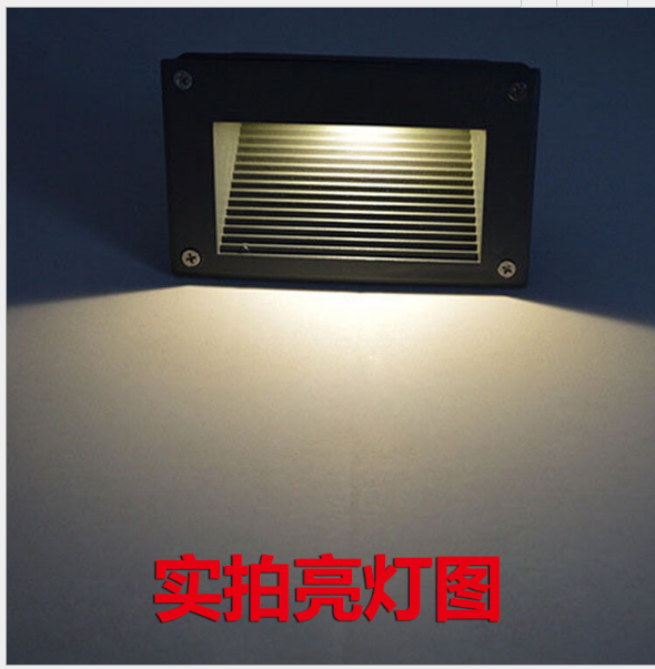 廠家直銷墻角燈 臺(tái)階燈E27燈頭嵌入式壁燈 亮化臺(tái)階走廊燈LED燈