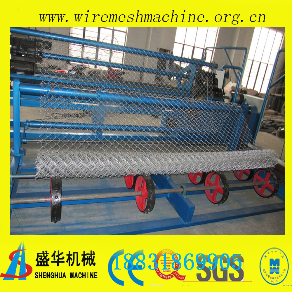 盛華 全自動菱形網(wǎng)機（勾花網(wǎng)機）德國技術生產(chǎn)原理