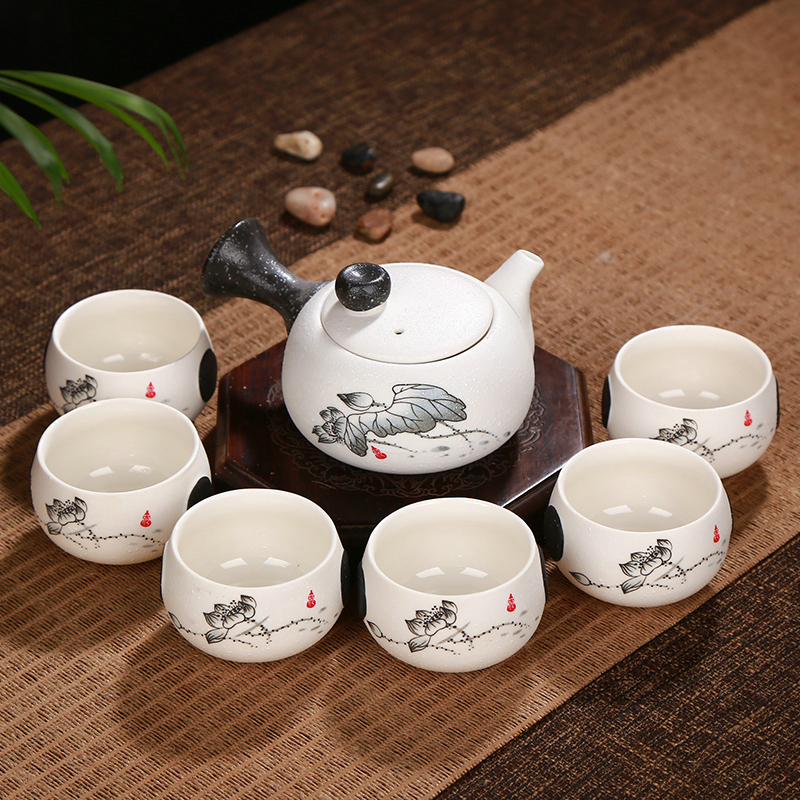 7頭雪花釉陶瓷茶具 7頭雪花釉陶瓷茶具廠家 7頭雪花釉陶瓷茶批發(fā)