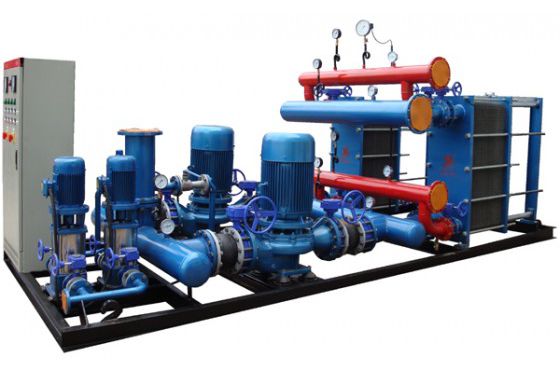 全程綜合水處理器 變頻換熱機組