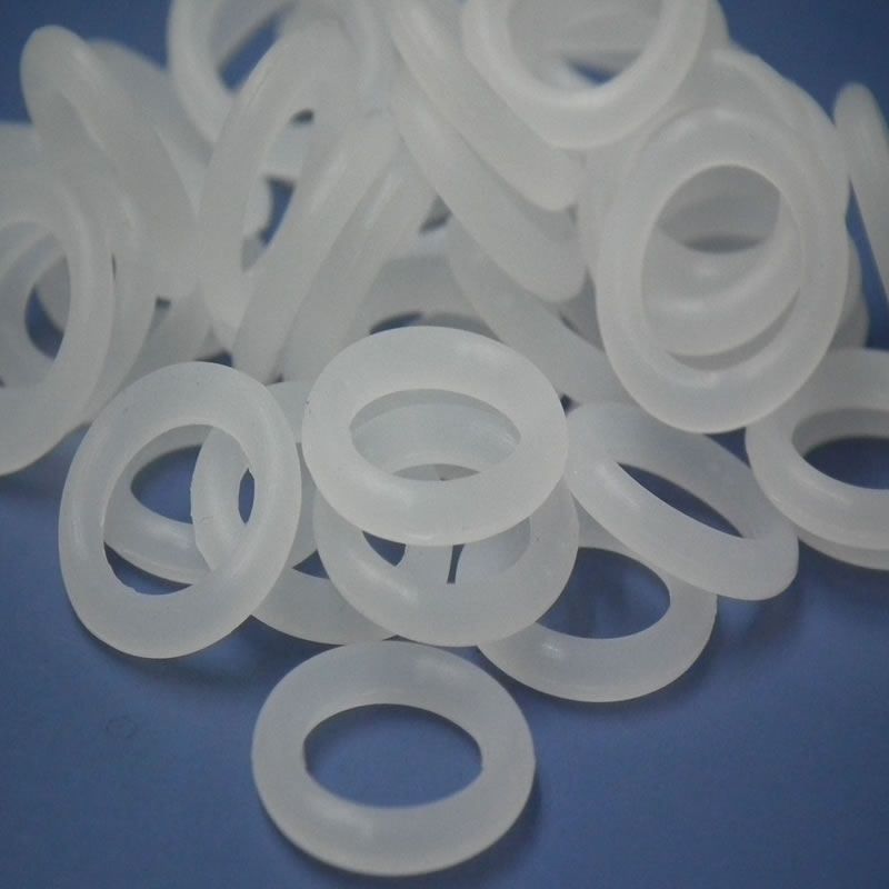 廠家直銷 防水透明硅膠o型圈 耐高溫耐酸堿食品級硅膠圈 現(xiàn)貨批發(fā) 硅膠氟膠o型圈