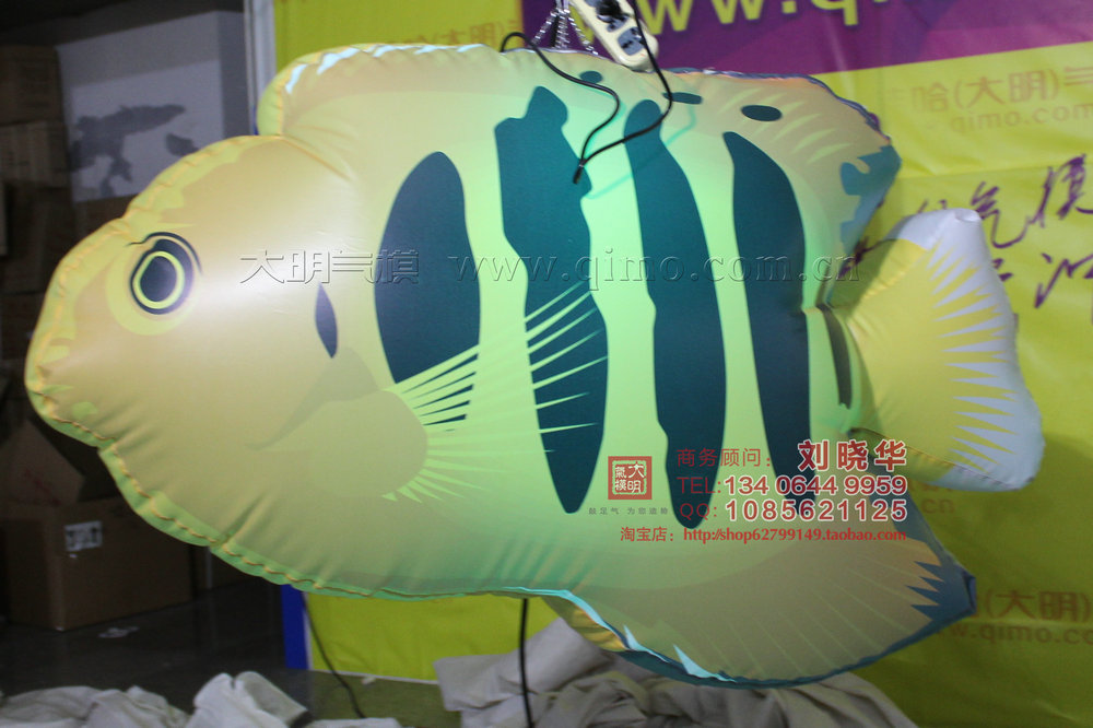 大明氣模繽紛熱帶魚氣模