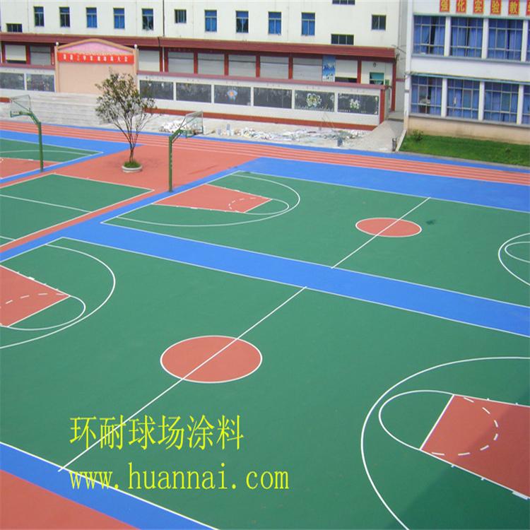 塑膠球場地板漆丙烯酸籃球場材料四川亞克力網(wǎng)球場