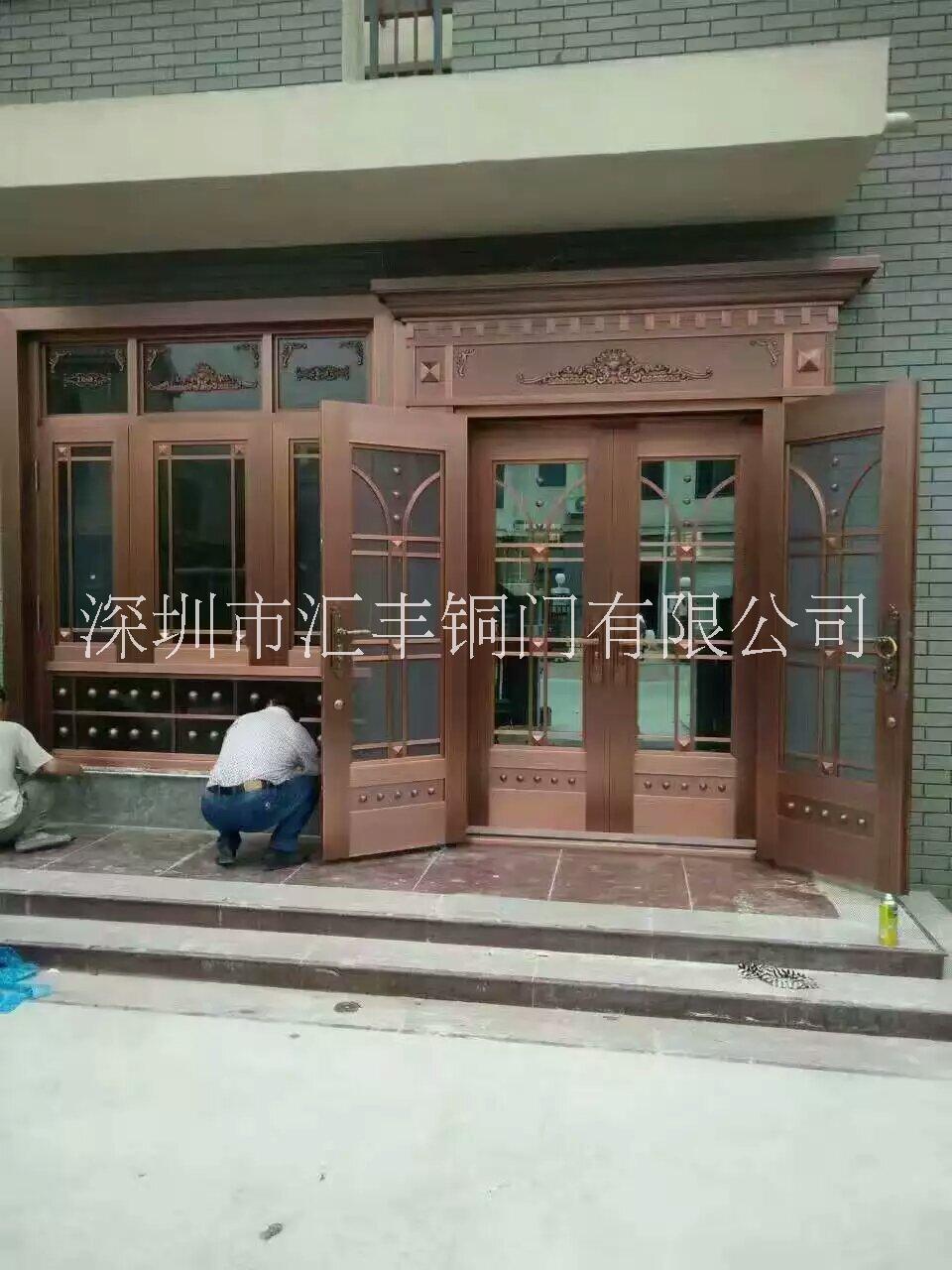 豪華別墅進戶銅大門 深圳別墅銅門定制 別墅銅門定制電話 別墅銅門生產(chǎn)廠家 別墅銅