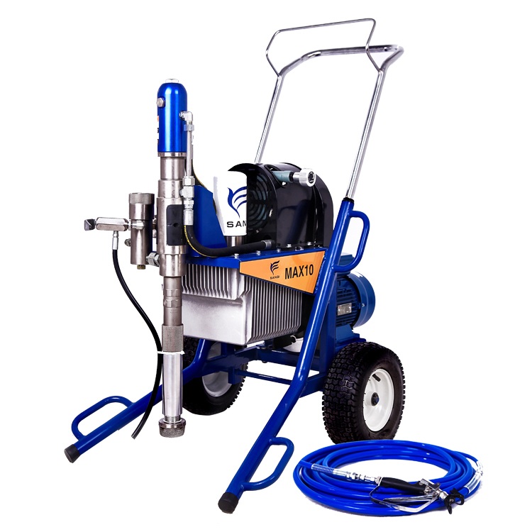 三旗MAX10電動高壓無氣膩子噴涂機多功能涂料噴涂設(shè)備乳膠漆噴涂