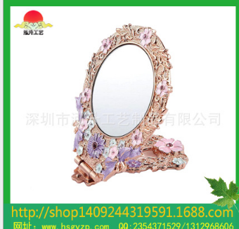 金屬化妝鏡 工藝禮品化妝鏡 時(shí)尚化妝鏡廠家熱銷