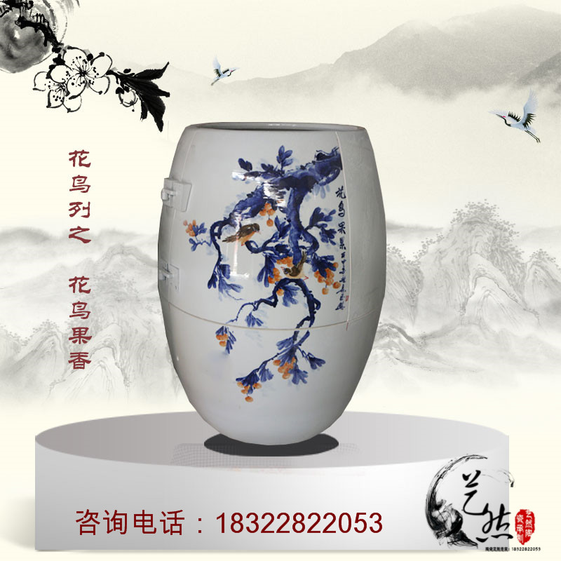 景德鎮(zhèn)藝然陶瓷供應(yīng)美容院*陶瓷圣菲之美活瓷能量養(yǎng)生缸