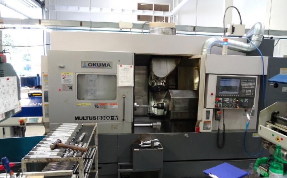 二手日本澳克瑪OKUMA五軸聯(lián)動臥式車床MULTUS B300-W 奧克瑪臥式加工中心