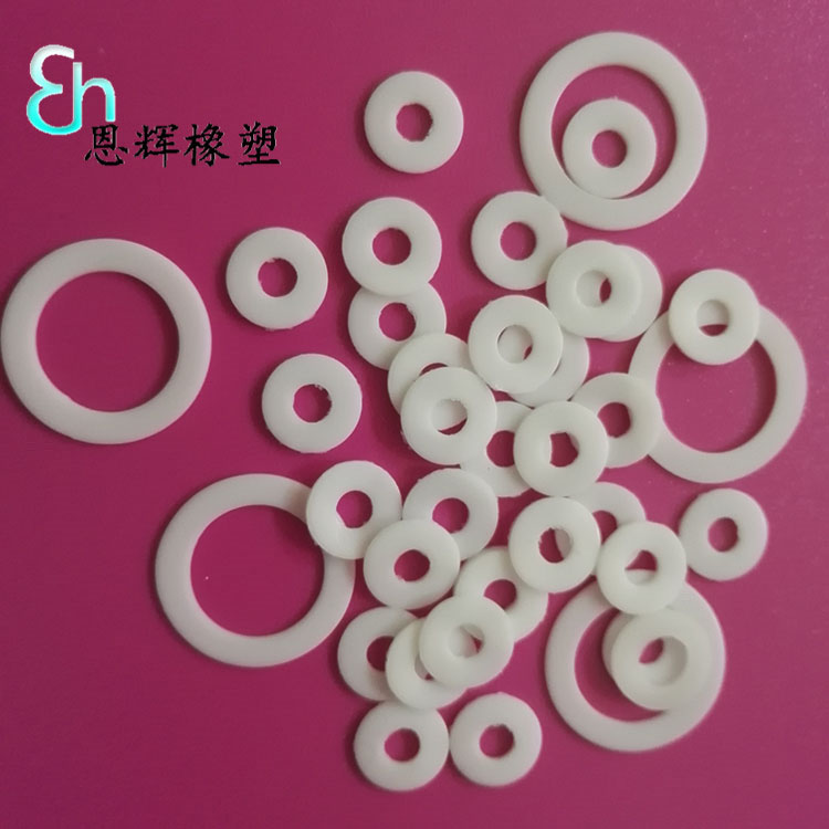 抗老化不導(dǎo)電絕緣防腐耐高溫ptfe墊圈 PVC墊片 尼龍白色平墊定制