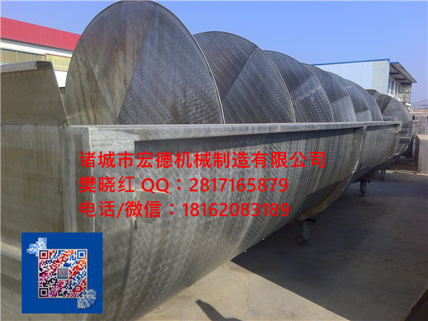 大型預(yù)冷機雞鴨鵝*預(yù)冷機不銹鋼螺旋預(yù)冷機價格低