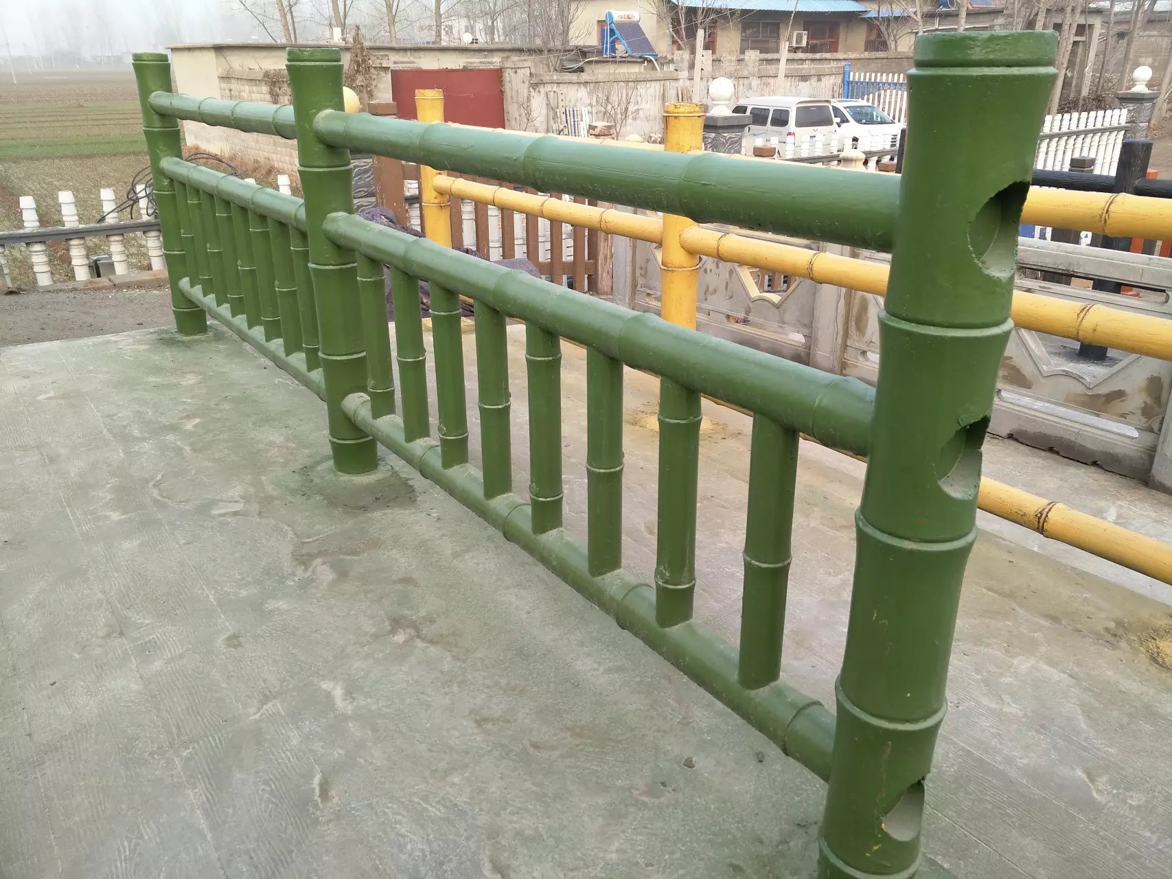 水泥仿竹護(hù)欄 竹護(hù)欄