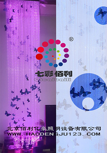 北京學(xué)校光纖樓梯吊燈