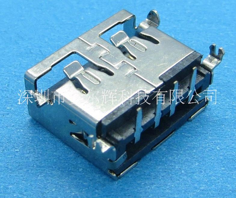 *沉板USB母座/USB連接器深圳廠家