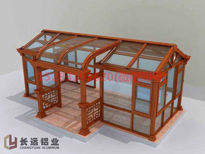 長遠鋁業(yè) 專業(yè)戶外全鋁制品 長遠陽光房 葡萄架 涼亭 鋁藝