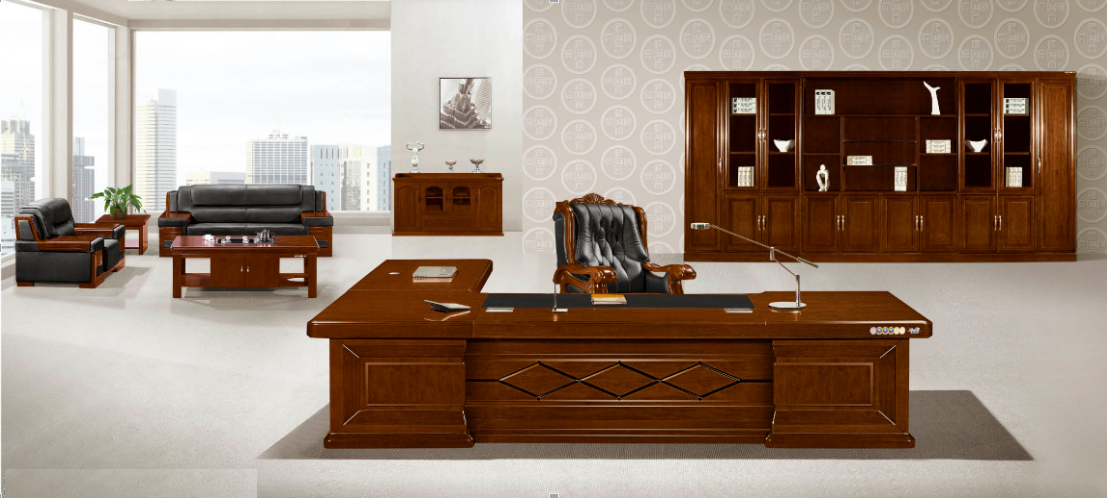 廣東中山大班臺(tái)廠家直銷(xiāo)老板桌辦公桌電腦桌職員臺(tái)批發(fā)價(jià)格