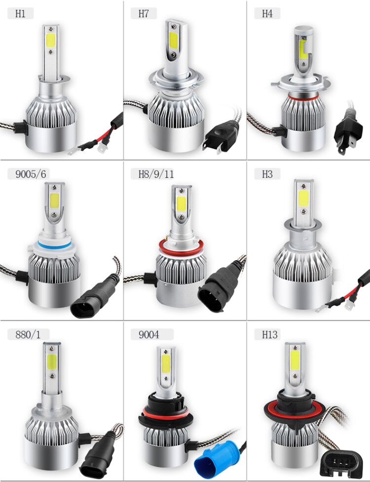 LED車大燈，新款LED前照燈。