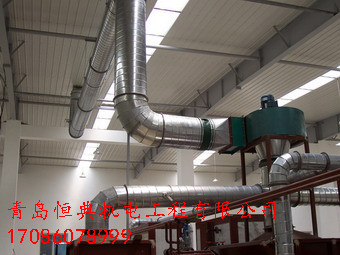 青島除塵設(shè)備風(fēng)管制作安裝青島廠房除塵管道安裝除塵工程設(shè)計青島角鋼法蘭除塵風(fēng)管制作角鋼法蘭除塵風(fēng)管安裝