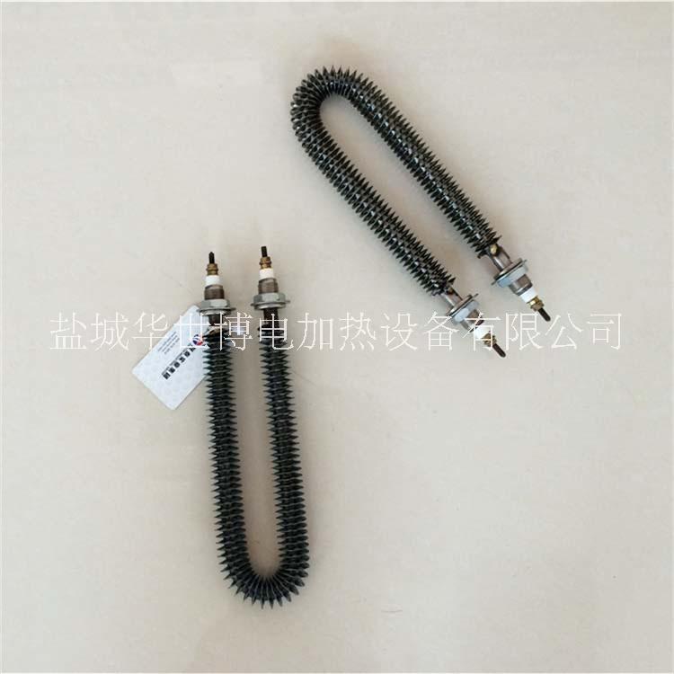 鹽城 電加翅片管 雙頭翅片式不銹鋼加熱棒 暖氣片加熱管  翅片管
