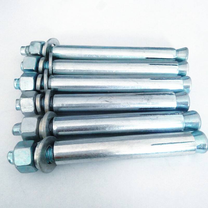 北京*4.8級(jí)鍍鋅膨脹螺絲廠家批發(fā)M8 12 16  膨脹螺栓